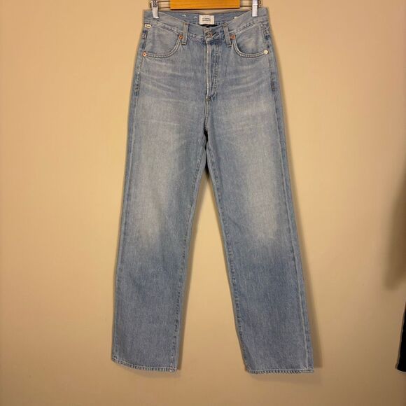 Citizens of Humanity Annina Organic Cotton Wide Leg Jeans Size 25 - Picture 1 of 11
